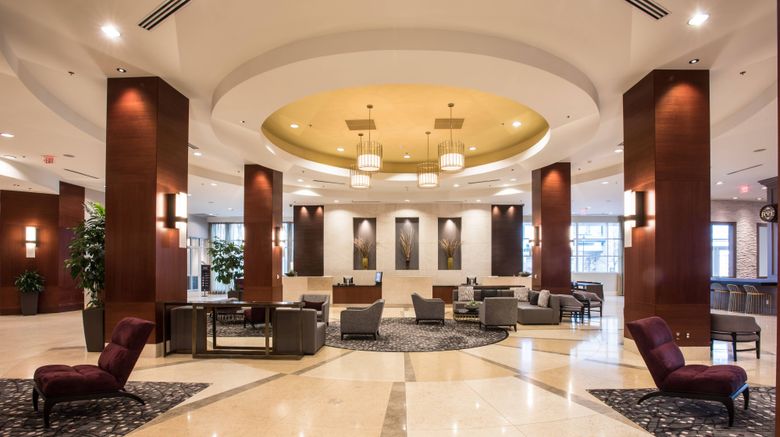 Raleigh Marriott City Center Lobby. Images powered by <a href="http://www.leonardo.com" target="_blank" rel="noopener">Leonardo</a>.