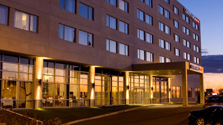 <b>Courtyard by Marriott Montreal Airport Exterior</b>. Images powered by <a href="https://leonardo.com/" title="Leonardo Worldwide" target="_blank">Leonardo</a>.