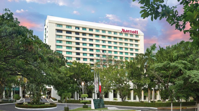 Villahermosa Marriott Hotel Exterior. Images powered by <a href=https://www.travelweekly.com/Hotels/Villahermosa-Mexico/