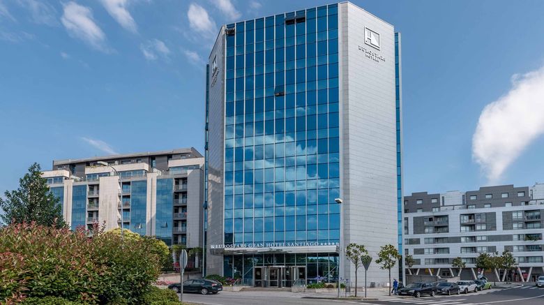 <b>Eurostars Gran Hotel Santiago Exterior</b>. Images powered by <a href="https://leonardo.com/" title="Leonardo Worldwide" target="_blank">Leonardo</a>.