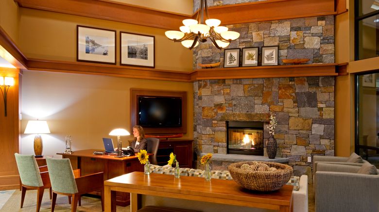 <b>Holiday Inn Resort Lake George Lobby</b>. Images powered by <a href="https://leonardo.com/" title="Leonardo Worldwide" target="_blank">Leonardo</a>.