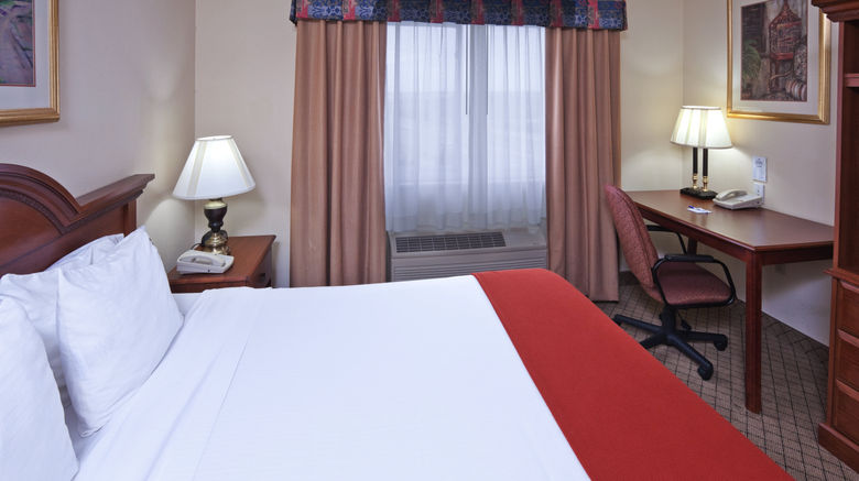 <b>Holiday Inn Express Room</b>. Images powered by <a href="https://leonardo.com/" title="Leonardo Worldwide" target="_blank">Leonardo</a>.