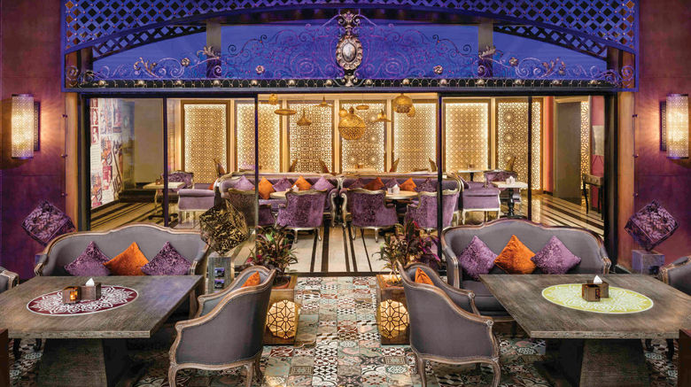 <b>Fairmont Nile City Hotel, Cairo Restaurant</b>. Images powered by <a href="https://leonardo.com/" title="Leonardo Worldwide" target="_blank">Leonardo</a>.