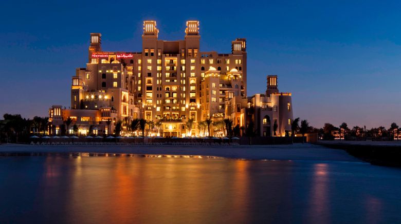 <b>Sheraton Sharjah Beach Resort & Spa Exterior</b>. Images powered by <a href="https://leonardo.com/" title="Leonardo Worldwide" target="_blank">Leonardo</a>.