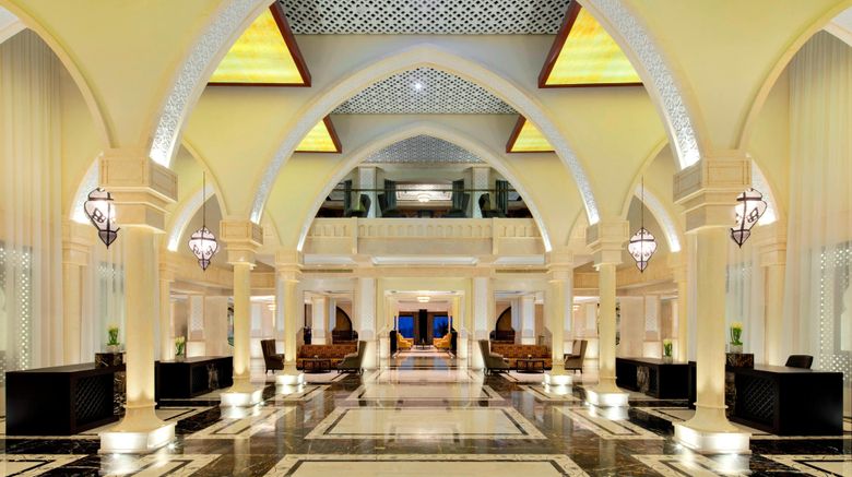 <b>Sheraton Sharjah Beach Resort & Spa Lobby</b>. Images powered by <a href="https://leonardo.com/" title="Leonardo Worldwide" target="_blank">Leonardo</a>.