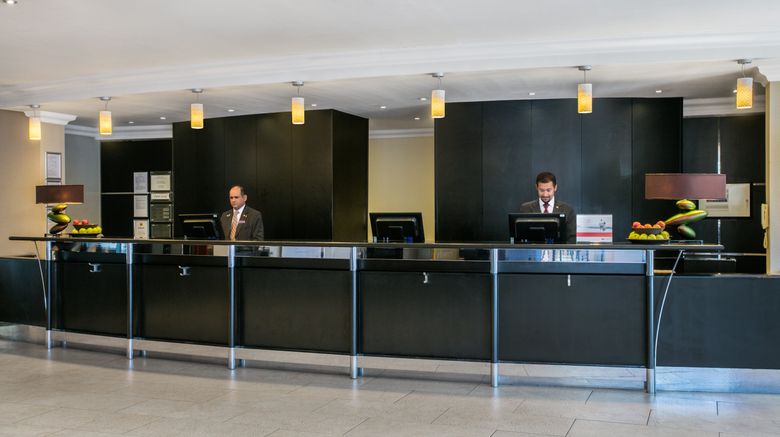 <b>Crowne Plaza Manchester Airport Lobby</b>. Images powered by <a href="https://leonardo.com/" title="Leonardo Worldwide" target="_blank">Leonardo</a>.