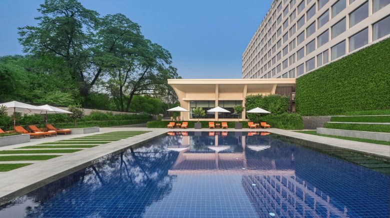 <b>The Oberoi New Delhi Pool</b>. Images powered by <a href="https://leonardo.com/" title="Leonardo Worldwide" target="_blank">Leonardo</a>.