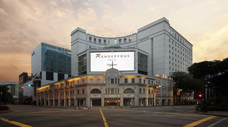 <b>Rendezvous Hotel Singapore Exterior</b>. Images powered by <a href="https://leonardo.com/" title="Leonardo Worldwide" target="_blank">Leonardo</a>.