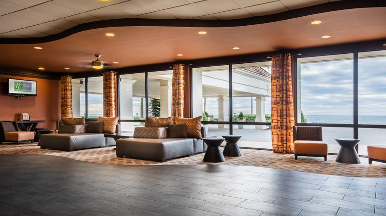 <b>Holiday Inn Resort Galveston-On Beach Lobby</b>. Images powered by <a href="https://leonardo.com/" title="Leonardo Worldwide" target="_blank">Leonardo</a>.