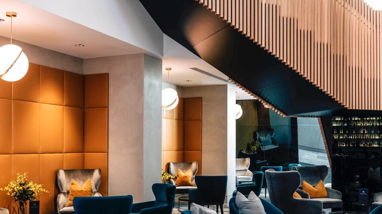<b>Novotel Melbourne South Wharf Hotel Restaurant</b>. Images powered by <a href="https://leonardo.com/" title="Leonardo Worldwide" target="_blank">Leonardo</a>.