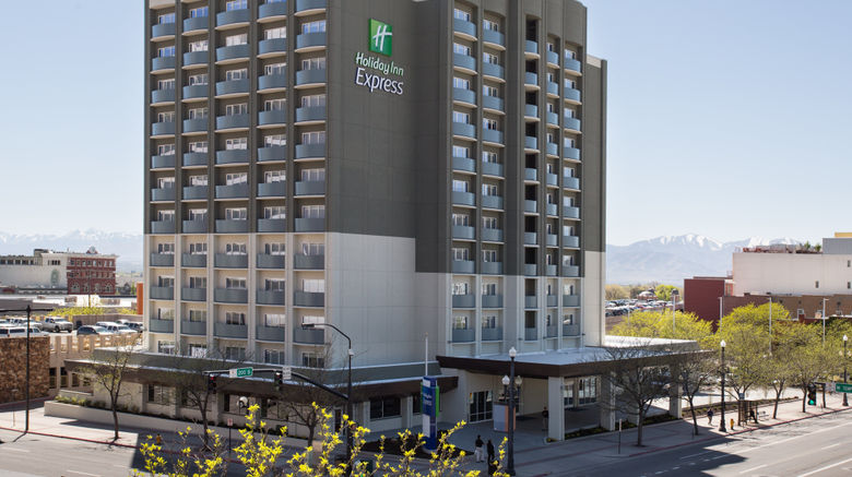 Holiday Inn Express Salt Lake City Dtwn Exterior. Images powered by <a href="http://www.leonardo.com" target="_blank" rel="noopener">Leonardo</a>.