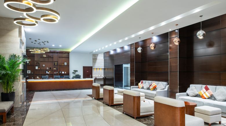 <b>Four Points by Sheraton Sharjah Lobby</b>. Images powered by <a href="https://leonardo.com/" title="Leonardo Worldwide" target="_blank">Leonardo</a>.