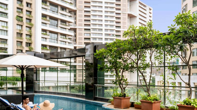 <b>Sofitel Mumbai BKC Pool</b>. Images powered by <a href="https://leonardo.com/" title="Leonardo Worldwide" target="_blank">Leonardo</a>.