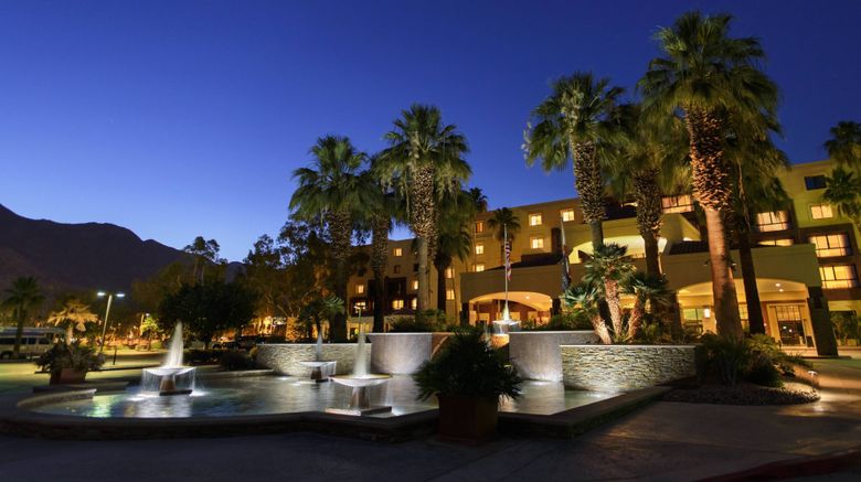 Renaissance Palm Springs Hotel Exterior. Images powered by <a href="http://www.leonardo.com" target="_blank" rel="noopener">Leonardo</a>.