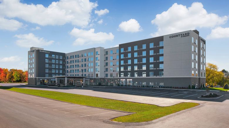 <b>Residence Inn by Marriott Albany Airport Exterior</b>. Images powered by <a href="https://leonardo.com/" title="Leonardo Worldwide" target="_blank">Leonardo</a>.