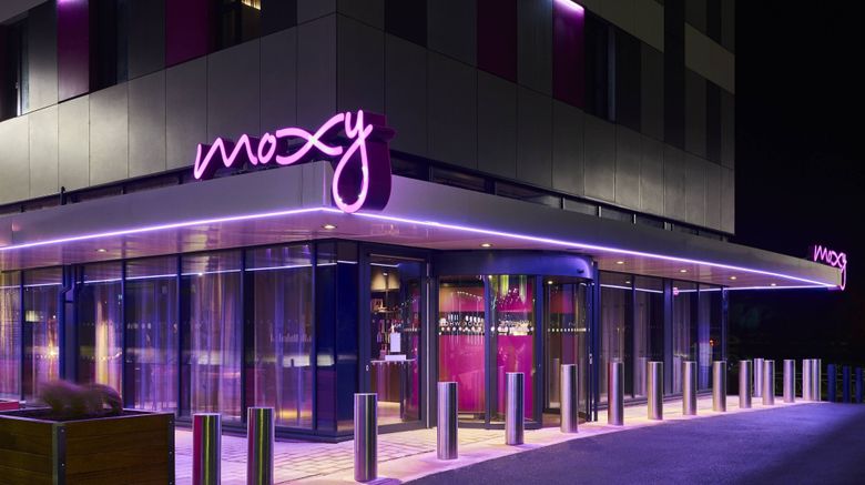 <b>Moxy Birmingham NEC Exterior</b>. Images powered by <a href="https://leonardo.com/" title="Leonardo Worldwide" target="_blank">Leonardo</a>.