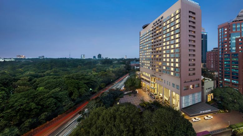 JW Marriott Hotel Bengaluru Exterior. Images powered by <a href="http://www.leonardo.com" target="_blank" rel="noopener">Leonardo</a>.