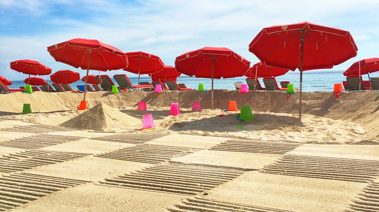 <b>Acqualina Resort & Spa on the Beach Beach</b>. Images powered by <a href="https://leonardo.com/" title="Leonardo Worldwide" target="_blank">Leonardo</a>.