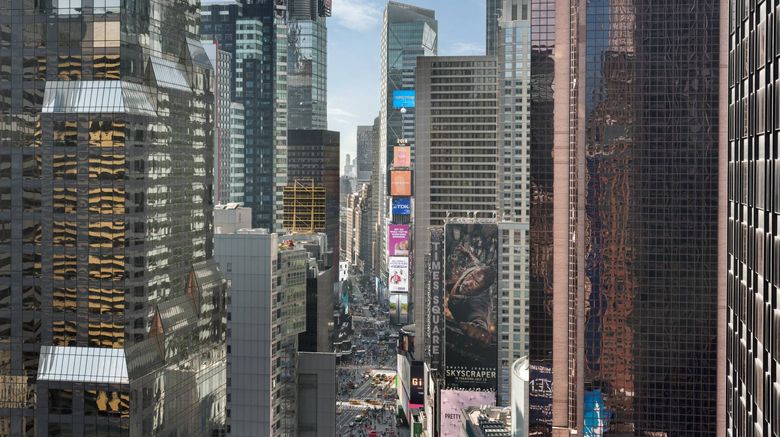 M Social Hotel Times Square New York Exterior. Images powered by <a href="http://www.leonardo.com" target="_blank" rel="noopener">Leonardo</a>.
