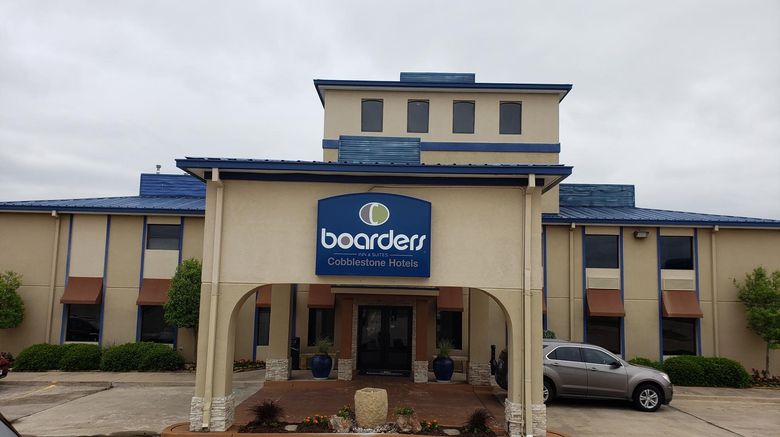 <b>Boarders Inn and Suites by Cobblestone Exterior</b>. Images powered by <a href="https://leonardo.com/" title="Leonardo Worldwide" target="_blank">Leonardo</a>.