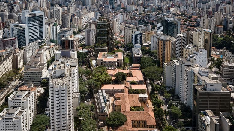 <b>Rosewood Sao Paulo Exterior</b>. Images powered by <a href="https://leonardo.com/" title="Leonardo Worldwide" target="_blank">Leonardo</a>.