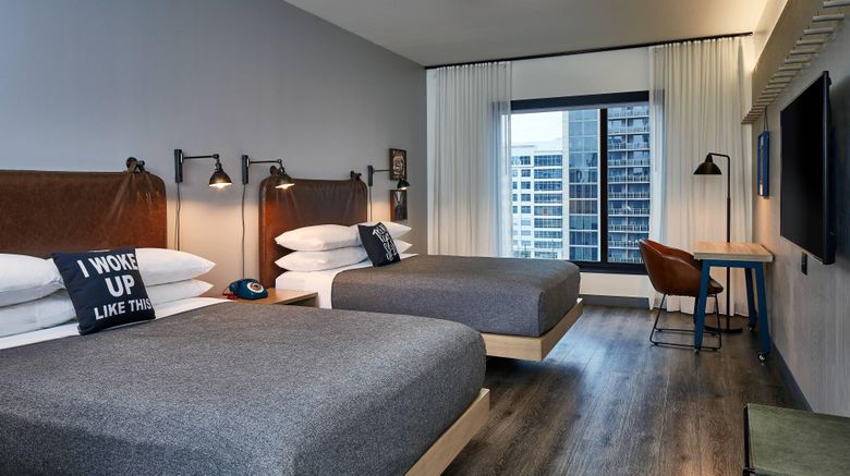 <b>Moxy Atlanta Midtown Room</b>. Images powered by <a href="https://leonardo.com/" title="Leonardo Worldwide" target="_blank">Leonardo</a>.