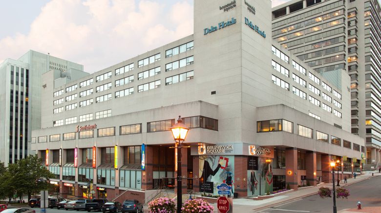 <b>Delta Hotels Saint John Exterior</b>. Images powered by <a href="https://leonardo.com/" title="Leonardo Worldwide" target="_blank">Leonardo</a>.