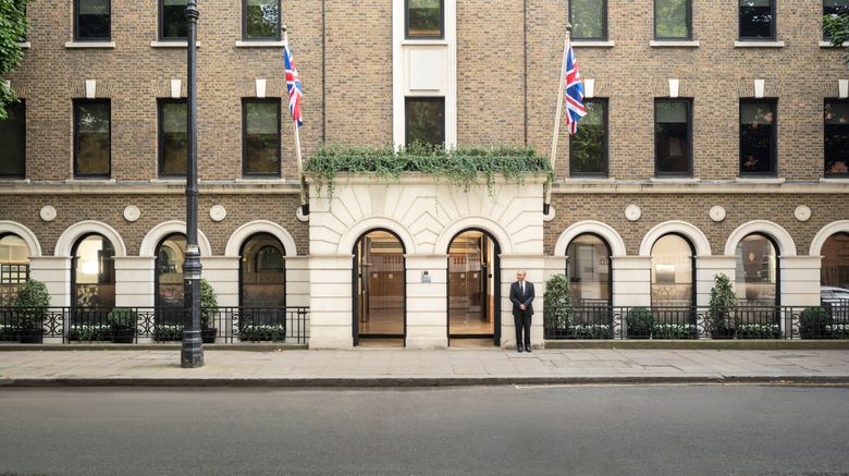 <b>COMO The Halkin Exterior</b>. Images powered by <a href="https://leonardo.com/" title="Leonardo Worldwide" target="_blank">Leonardo</a>.