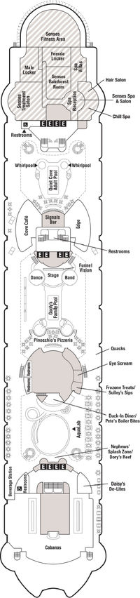 Disney Wonder Deck Nine