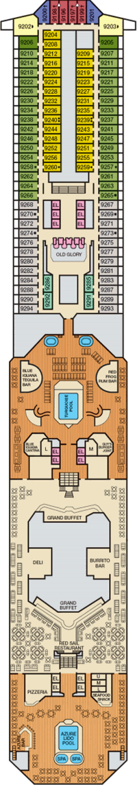 Carnival Glory Lido Deck Carnival Glory Lido Deck
