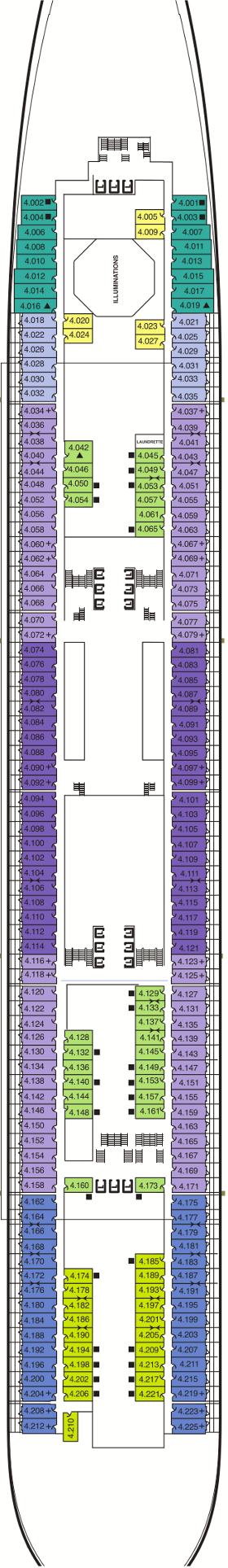 Queen Mary 2 Deck Plans- Cunard Line Queen Mary 2 Cruises: Travel Weekly