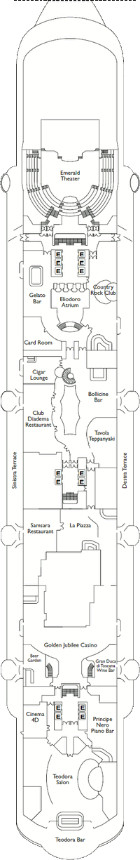 Costa Diadema: routes, photos, cabins and decks