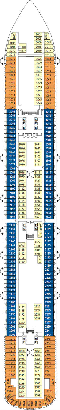 Costa Diadema Sara Deck Costa Diadema Sara Deck