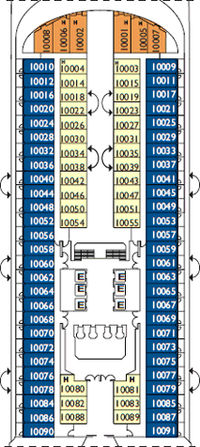Costa Diadema Hortensia Deck Costa Diadema Hortensia Deck