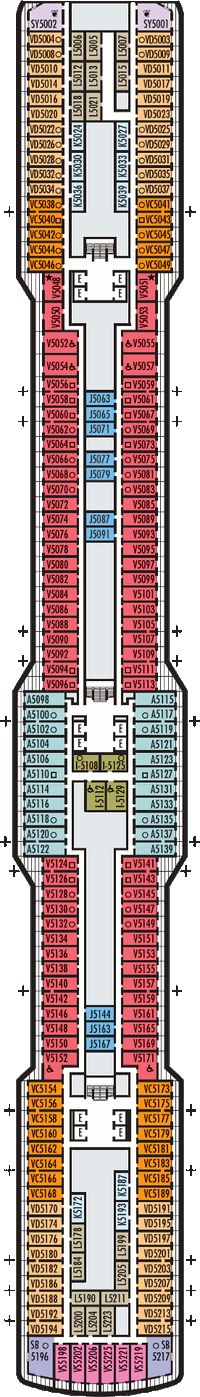 Koningsdam Gershwin Deck