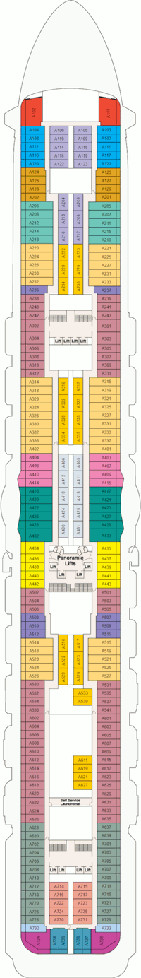 Majestic Princess Deck 12 - Aloha