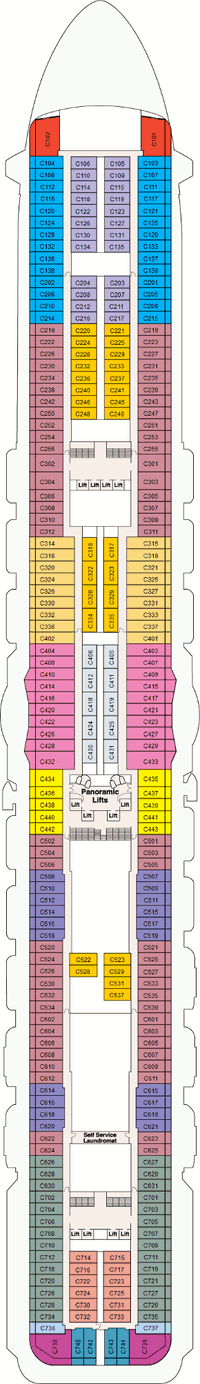 Majestic Princess Deck 10 - Caribe