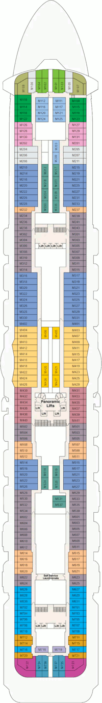 Majestic Princess Deck 15 - Marina