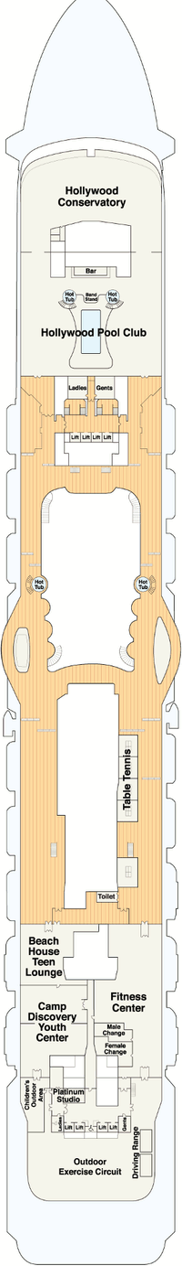 Majestic Princess Deck 17 - Sun