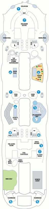 Symphony of the Seas Deck Fifteen