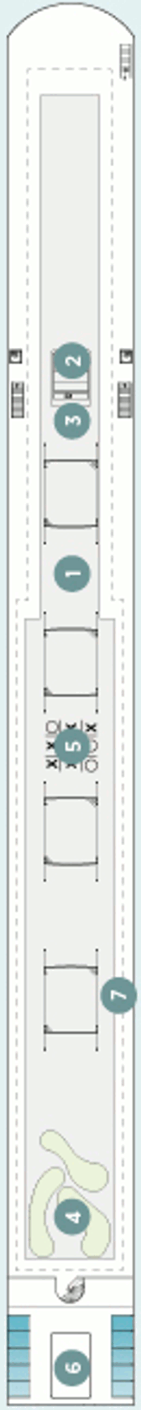 Emerald Luna Sun Deck