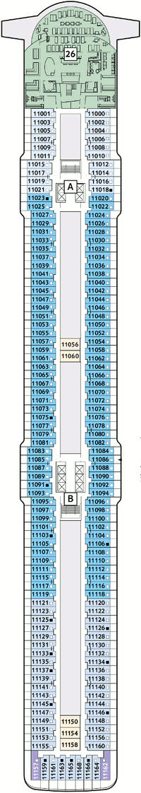 Mein Schiff 4 Krabbe Deck