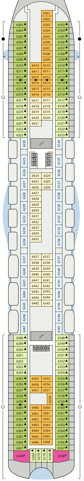 AIDAmar Deck Plans- AIDA Cruises AIDAmar Cruises: Travel Weekly