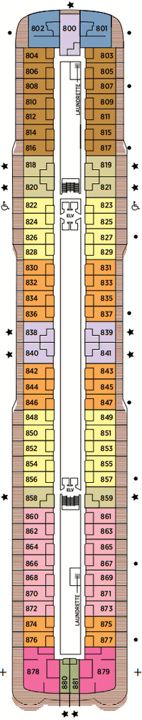 Seven Seas Splendor Deck 8