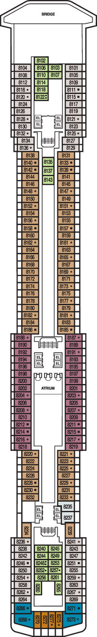 Carnival Miracle, Deck Plans, Activities & Sailings