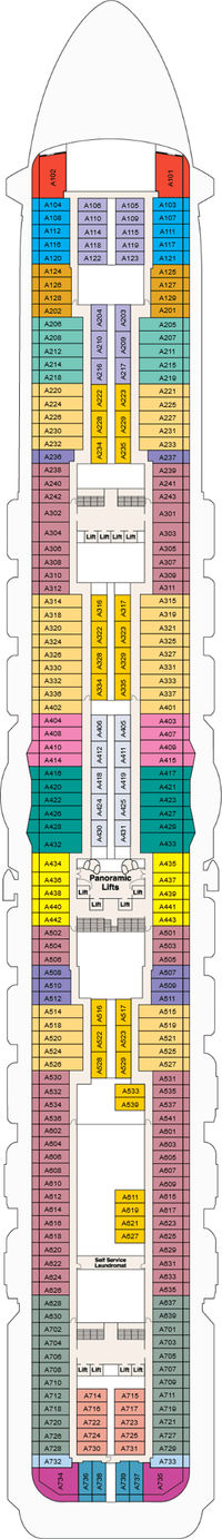 Royal Princess Deck 12 - Aloha