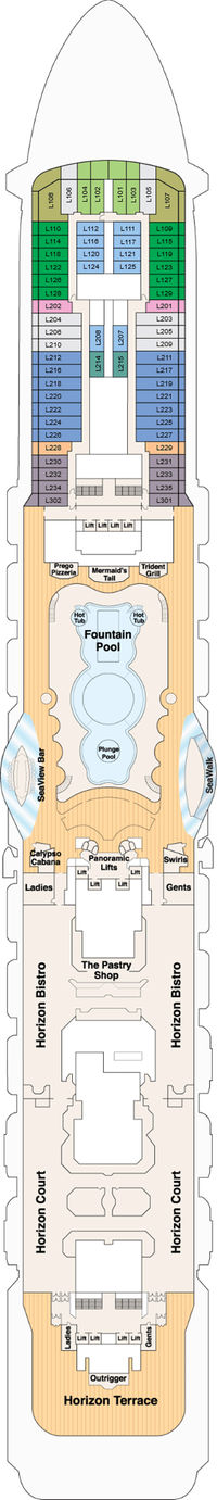 Royal Princess Lido Deck Royal Princess Lido Deck