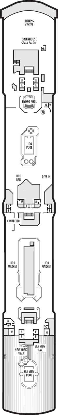 Eurodam Lido Deck