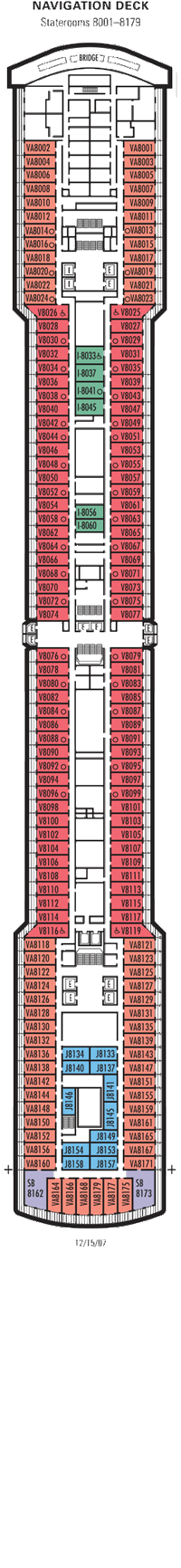 Eurodam Navigation Deck Eurodam Navigation Deck