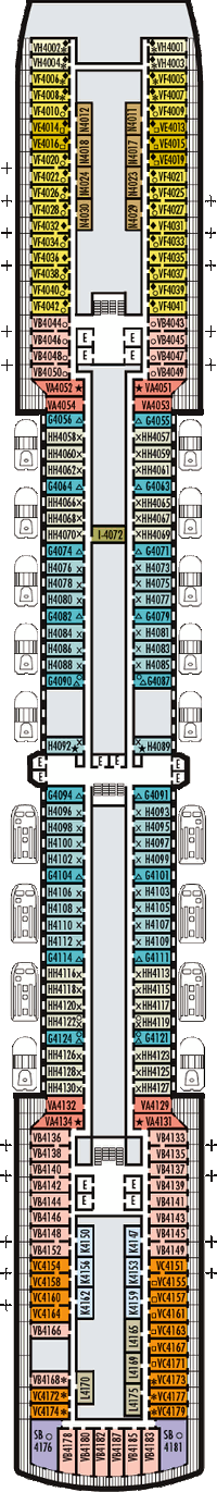Eurodam Upper Promenade Deck